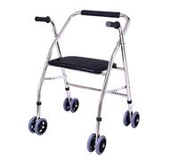 Andador de movilidad con marco para caminar, un andador plegable compacto para ancianos estrella de luz