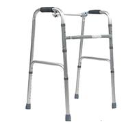 Andador de movilidad sin ruedas, andador plegable para personas mayores, ayuda para caminar para discapacitados, andador plegable para adultos, estrella de luz plateada