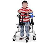 Andador de parálisis cerebral para niños, altura ajustable para rehabilitación infantil, ayuda de movilidad de apoyo para niños con discapacidades