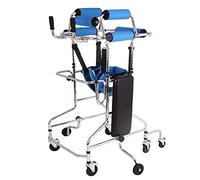 Andador de Pie para Adultos, Caminador Regulable de 8 Ruedas para Personas Mayores, Caminador de Rehabilitación Permanente Altura Aplicable 150-180 cm (Color : Men, Size : Without Handbrake)