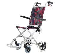 Andador De Viaje Ligero, Silla De Ruedas Multifuncional Plegable Para El Hogar Para Personas Mayores Y Discapacitadas, Puede Soportar 308Lb