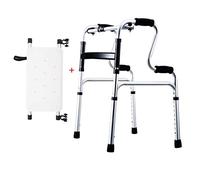 Andador, Deluxe con Altura del Asiento Ajustable | Andadores estándar para Adultos Mayores Ayuda para Caminar Movilidad Ligero y Compacto