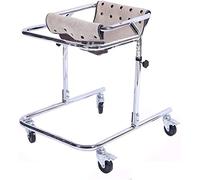 Andador duradero con ruedas para rehabilitación infantil, 4 ruedas, altura ajustable para niños, niños pequeños y adolescentes con necesidades especiales, parálisis cerebral