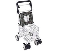 Andador estándar con andador plegable para caminar, 4 ruedas, asiento ajustable en altura para ancianos, pequeño regalo Safehappy