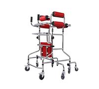 Andador estándar para personas mayores, 8 ruedas, andador con ajuste de altura y ancho, entrenamiento de rehabilitación para adultos