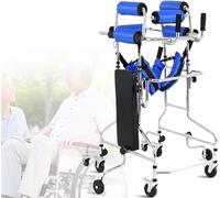 Andador for adultos for personas mayores, marco de pie for rehabilitación de hemiplejia, andador de pie, antireclinable, entrenamiento de miembros inferiores, altura ajustable (Size : Male)