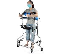 Andador for personas mayores, ayuda for caminar for adultos for personas discapacitadas, andador médico portátil con altura ajustable (Size : Female)