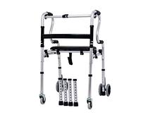 Andador Hi-Riser con asiento con freno Altura ajustable Caminar Plegable Ligero Aluminio Personas .99
