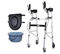 Andador ligero plegable para personas mayores, andador con ruedas, andador para personas mayores, andador vertical, andador con ruedas, ayuda para la movilidad de personas mayores, C