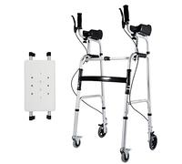 Andador ligero plegable para personas mayores, andador con ruedas, andador para personas mayores, andador vertical, andador con ruedas, ayuda para la movilidad de personas mayores, C