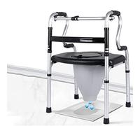 Andador, Marcos plegables para adultos, Marco para andador de movilidad, Cómoda junto a la cama con inodoro para personas mayores, Ayudas para caminar para discapacitados, Andador plegable