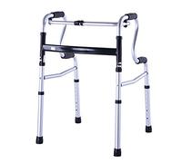 Andador para Ancianos, Altura Ajustable Plegable Aleación De Aluminio Persona Discapacitada Equipo para Caminar Baño Silla De Baño