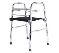 Andador para ancianos, Andador, Andador for bajar escaleras, ligero, de aluminio, ajustable, ayuda for caminar, bastón retráctil de cuatro puntas