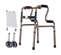 Andador para ancianos Andador con ruedas Andador plegable para personas mayores Ajuste de 8 velocidades Andadores estándar Ayuda para la movilidad para caminar Modo dual Accesorios extraíbles para la
