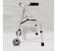 Andador para Ancianos Andador de Rehabilitación Infantil Ligero, Antideslizantes, Resistente Aluminio Andador para Ancianos Plegable Andador Ortopédico Estrecho(B)