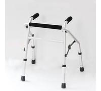 Andador para Ancianos Andador de Rehabilitación Infantil Ligero, Antideslizantes, Resistente Aluminio Andador para Ancianos Plegable Andador Ortopédico Estrecho(A)