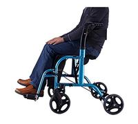 Andador para Ancianos, Andador Rollator, El caminante compacto ligero del andador con la rueda y el asiento llevan los frenos bloqueables del bolso