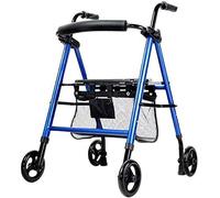 Andador para ancianos Andadores con ruedas Andador, Silla de ruedas, Rehabilitación para personas mayores, Personas mayores, Andador de transporte con asiento y ruedas Andador plegable y silla de tran