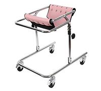 Andador para ancianos Andadores con ruedas Ayudas para caminar para niños de servicio pesado para rehabilitación Caminar y Entrenamiento de las extremidades inferiores y Entrenamiento de equilibrio, A