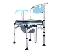 Andador para Ancianos,Andadores para personas mayores Cómodas junto a la cama, silla con inodoro para discapacitados, diseño ajustable a mano, taburete de ducha portátil para personas mayore