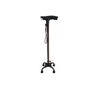 Andador para Ancianos,Bastón, Muletas para Ancianos Walker Walker Muletas Integradas Cuatro Patas Multifuncionales Antideslizantes, Bastón De Altura Ajustable para Personas Mayores con Cuatr