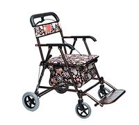 Andador para Ancianos,Carros de Compras multifunción, Almacenamiento de Cocina Carros utilitarios Carro de Compras ampliado Andador portátil y cómodo Carros de Asistencia para Caminar para P