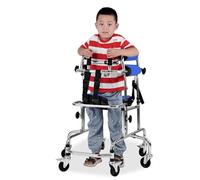Andador para Ancianos con Freno, Rollator de 8 Ruedas con Asiento, Altura y Anchura Ajustables, Marco Pie Rehabilitación Hemiplejía para Estabilidad (U-4)