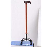 Andador para ancianos, Rollator Mobility Walker, Caña Tetrapod Walking Stick - con una pequeña base de base de 4 piernas, fácil de caminar, ajustable, ajustable