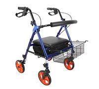 Andador para ancianos, Rollator Mobility Walker, Rollator de ruedas for ancianos con carro de compras de caminantes for caminar caminantes for caminar caminando