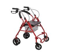 Andador para ancianos, Rollator Mobility Walker, Rollator Walker plegable marco de caminata con asiento conmovedor y ayuda de movilidad de ruedas de respaldo for ancianos for personas mayores for adul