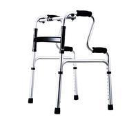 Andador para ancianos, Rollator Mobility Walker, Rollator Walker Walker médico ligero, marco de aluminio plegable for personas mayores Caminador compacto ajustable