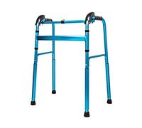 Andador para ancianos, Rollator Mobility Walker, Soporte auxiliar de caminata, altura plegable, ajustable, aleación de aluminio liviano y portátil