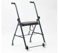 Andador para ancianos Silla de ruedas, rehabilitación para personas mayores, personas mayores, andador con asiento, andador de 2 ruedas, ayuda para caminar ligera para adultos