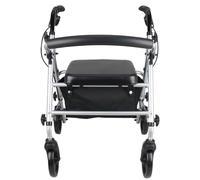 Andador para Ancianos Todoterreno,Andador para Exteriores de Aluminio,Andador plegable ligero,Andador Silla de Ruedas,Para uso exterior e interior A