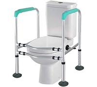 Andador para caminar Andador Inodoro Pasamanos de seguridad Baño Marco auxiliar ajustable Ancianos, Andador para discapacitados, Barandilla para el cuidado del hogar - 180 kg