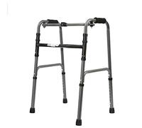 Andador para caminar Andador plegable compacto Andador de ayuda para la movilidad, altura ajustable, andador médico con agarre cómodo, ideal para personas mayores discapacitadas, F (A)