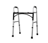 Andador para Caminar Bastón Plegable De Altura Ajustable Andador Bariátrico De Aluminio Ligero para Trabajo Pesado para Personas Mayores Discapacitadas Interesante