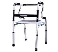 Andador para caminar, instrumentos médicos de ayuda para caminar, andador para caminar de aleación de aluminio, con 2 ruedas, andador auxiliar, varios estilos opcionales, a (a)