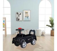 Andador para niños - Andador de bebé - Desarrollar la motricidad, la coordinación y la percepción del espacio - Juguete de primera edad para bebé, - 48 x 22 x 34 cm-negro