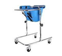 Andador para niños con parálisis cerebral para altura 80-120 cm Marco de acero de alto carbono ajustable Equipo de asistencia para discapacitados