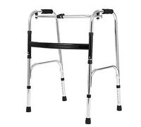 Andador para personas mayores Andador ligero y ajustable en altura Andador plegable Ayuda para discapacitados Andadores para rehabilitación de ancianos, B (A)
