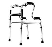 Andador para personas mayores Andador liviano, Movilidad plegable Ayuda para caminar Andador asistido de altura ajustable para personas mayores discapacitadas,B