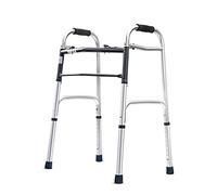 Andador para personas mayores, andador para ancianos, andador de escaleras arriba y abajo, ligero, de aluminio, ajustable, ayuda para caminar, retráctil, bastón de cuatro puntas, estrella de luz