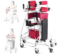 Andador Para Personas Mayores Con Ruedas Y Asiento Rehabilitación De Hemiplejía Marco De Pie Ayuda Para Caminar Para Discapacitados Portátil Para Masculino Y Mujeres