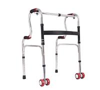 Andador para personas mayores Marco de movilidad plegable liviano Ayuda para caminar para personas mayores para usuarios mayores y discapacitados,D Star of Light