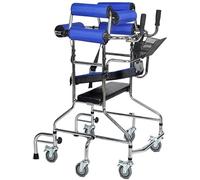 Andador para personas mayores, marco de pie, andador para adultos, ayuda para caminar para discapacitados, andador médico portátil con altura ajustable