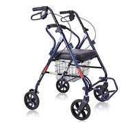 Andador para personas mayores/viajero/carrito de compras para personas mayores Freno de mano portátil con freno de mano le Cane Taburete Silla de ruedas Tamaño: 63 61 cm Lofty Ambition