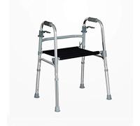 Andador para silla de ruedas, andador de ancianos/marco de aleación de aluminio, bastón de cuatro patas antideslizante con estrella de luz