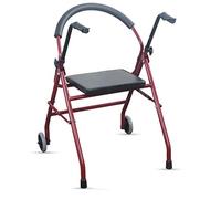 Andador para silla de ruedas, andador para ancianos, marco para caminar, ejercitador de rehabilitación, polea de cinturón plegable, bastón antideslizante con Beauty Comes