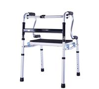 Andador para silla de ruedas, andador para discapacitados, silla de bastón, reposabrazos para ancianos, marco antideslizante de cuatro pies, bastón con hospital It's so Kind of You Safehappy